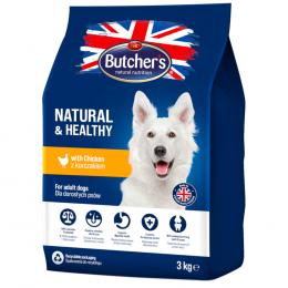Butcher's Natural & Healthy mit Huhn - Sparpaket: 2 x 3 kg