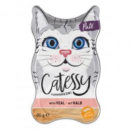 Angebot für Catessy Schälchen 18 x 85 g - Paté mit Kalb - Kategorie Katze / Katzenfutter nass / Catessy / Schalen.  Lieferzeit: 1-2 Tage -  jetzt kaufen.