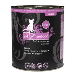 catz finefood Purrrr 6 x 800 g/750 g - No.111 Lamm (6 x 800 g)