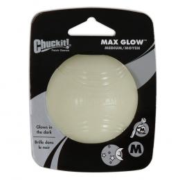 Chuckit! Max Glow Ball - Gr. M: Ø 6,5 cm