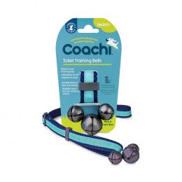 Coachi Glocken für Toiletten-Training mit Hunden - längenverstellbar von 55 bis 90 cm
