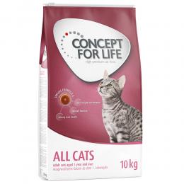 Concept for Life All Cats - Adult Katzenfutter - Sparpaket 2 x 10 kg