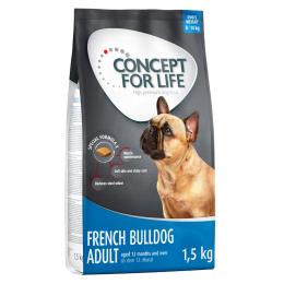 Concept for Life Hundefutter Probierbeutel – jetzt testen! - Französische Bulldogge Adult (1,5 kg)