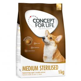 Angebot für Concept for Life Hundefutter Probierbeutel – jetzt testen! - Medium Sterilised (1 kg) - Kategorie Hundefutter & Zubehör / Hundefutter trocken / Concept for Life / -.  Lieferzeit: 1-2 Tage -  jetzt kaufen.