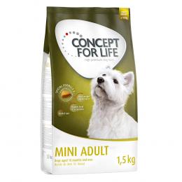 Angebot für Concept for Life Hundefutter Probierbeutel – jetzt testen! - Mini Adult (1,5 kg) - Kategorie Hundefutter & Zubehör / Hundefutter trocken / Concept for Life / -.  Lieferzeit: 1-2 Tage -  jetzt kaufen.