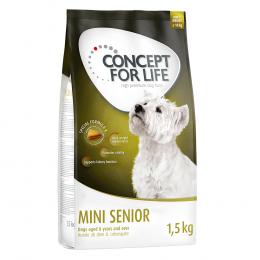 Angebot für Concept for Life Hundefutter Probierbeutel – jetzt testen! - Mini Senior (1,5 kg) - Kategorie Hundefutter & Zubehör / Hundefutter trocken / Concept for Life / -.  Lieferzeit: 1-2 Tage -  jetzt kaufen.