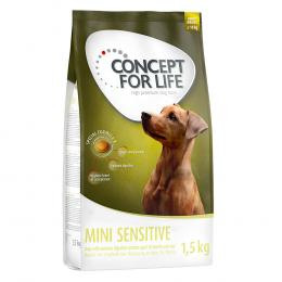 Angebot für Concept for Life Hundefutter Probierbeutel – jetzt testen! - Mini Sensitive (1,5 kg) - Kategorie Hundefutter & Zubehör / Hundefutter trocken / Concept for Life / -.  Lieferzeit: 1-2 Tage -  jetzt kaufen.