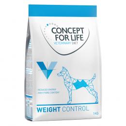 Concept for Life Hundefutter Probierbeutel – jetzt testen! - Veterinary Diet: Weight Control (1 kg)