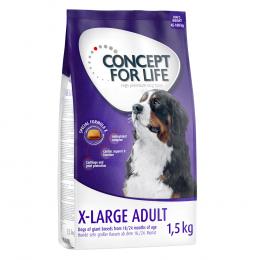 Concept for Life Hundefutter Probierbeutel – jetzt testen! - X-Large Adult (1,5 kg)