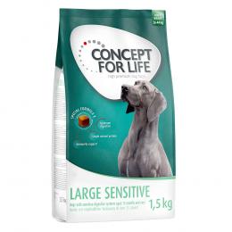Angebot für Concept for Life Large Sensitive - Sparpaket: 4 x 1,5 kg - Kategorie Hund / Hundefutter trocken / Concept for Life / Concept for Life Large.  Lieferzeit: 1-2 Tage -  jetzt kaufen.