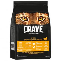 Crave Trockenfutter Katze mit Truthahn & Huhn - 7 kg