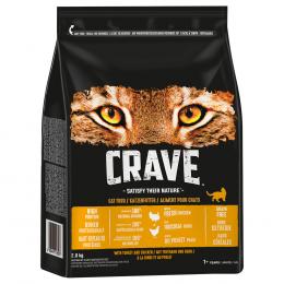 Crave Trockenfutter zum Sonderpreis! - 2,8 kg mit Truthahn & Huhn