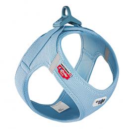Curli Vest Geschirr Clasp Air-Mesh, himmelblau - Größe S: Brustumfang 38,3 - 43,3 cm
