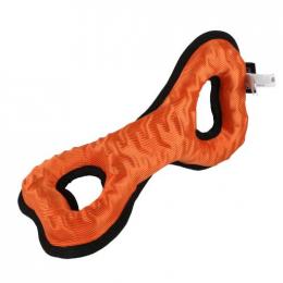 D&D Tug-O-War Twisted Orange Hundebeißring 31X15,5X15 Cm