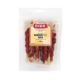 DIBO Rohhaut-Sticks mit Ente - Sparpaket: 4 x 100 g