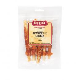 DIBO Rohhaut-Sticks mit Huhn - Sparpaket: 4 x 100 g