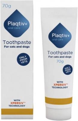 Ecuphar Plaqtiv+ Zahnpasta Für Hunde Und Katzen 70 Gr