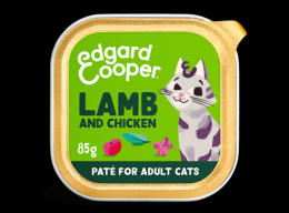 Edgard & Cooper Getreidefreie Hühner- Und Lammpastete Für Katzen 85 Gr