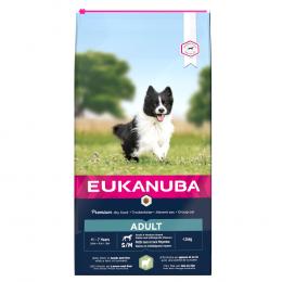 Eukanuba Adult Small & Medium Breed Lamm & Reis - 12 kg