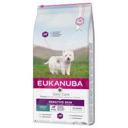 Angebot für Eukanuba Daily Care Adult Sensitive Skin Hundefutter - 12 kg - Kategorie Hund / Hundefutter trocken / Eukanuba / Eukanuba Daily Care.  Lieferzeit: 1-2 Tage -  jetzt kaufen.