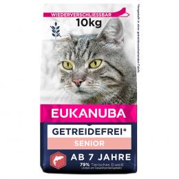 Angebot für Eukanuba Senior Grain Free Reich an Lachs - Sparpaket: 2 x 10 kg - Kategorie Katze / Katzenfutter trocken / Eukanuba / Eukanuba Grain Free.  Lieferzeit: 1-2 Tage -  jetzt kaufen.
