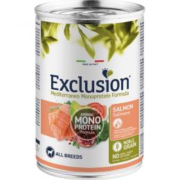 Exclusion Mediterraneo Adult Lachs Nassfutter 12 x 400 g (6,66 € pro 1 kg)