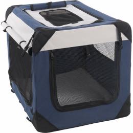 Faltbare Transportbox Geronimo Blau M | L:52cm B:70cm H:52cm