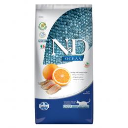 Farmina N&D Ocean getreidefrei Hering & Orange Adult - Sparpaket: 2 x 5 kg