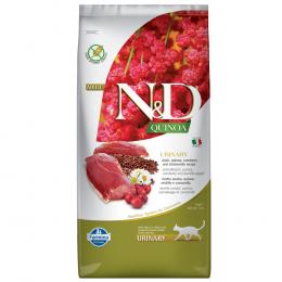 Farmina N&D Quinoa Urinary Ente, Quinoa, Cranberry & Kamille Adult - Sparpaket: 2 x 5 kg