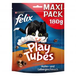 FELIX Play Tubes Katzensnack Huhn & Leber 5x180g