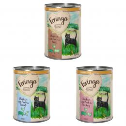 Angebot für Feringa Country Style Menü 6 x 400 g - Mixpaket 1: Pute, Rind, Forelle - Kategorie Katze / Katzenfutter nass / Feringa / Country Style Meat Menu.  Lieferzeit: 1-2 Tage -  jetzt kaufen.