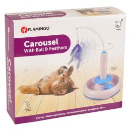 Angebot für Flamingo Katzenspielzeug Wassima - 1 Stück - Kategorie Katze / Katzenspielzeug / Beschäftigungsspielzeug / Karussell, Bewegungssensor & Massage.  Lieferzeit: 1-2 Tage -  jetzt kaufen.