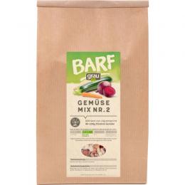 Grau Barf Gemüsemix Mischung Nr.2 - 1,2 kg (15,96 € pro 1 kg)