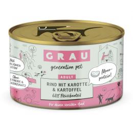 Grau Hund Rind mit Karotte & Kartoffel 200 g (9,95 € pro 1 kg)