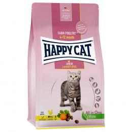 Happy Cat Young Junior Land-Geflügel - 10 kg