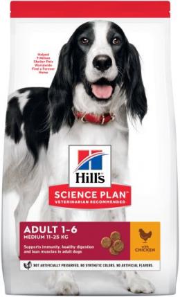 Hill's Science Plan Adult Medium Mit Huhn 2,5 Kg