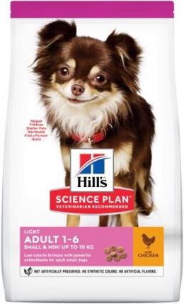 Hill's Science Plan Light Small & Mini Mit Huhn 6 Kg