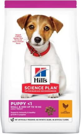 Hill's Science Plan Puppy Small & Miniature Mit Huhn 1,5 Kg