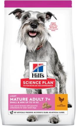 Hill's Science Plan Senior +7 Light Small & Mini Mit Huhn 2,5 Kg