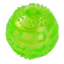 Hundespielzeug Squeaky Ball aus TPR - 3 Stück (Ø 6 cm)