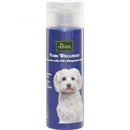 Hunter Pure Wellness Hundeshampoo für weißes Fell - 200 ml (27,00 € pro 1 l)