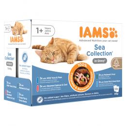 IAMS Advanced Nutrition Adult Sea Mix - in Sauce (12 x 85 g)