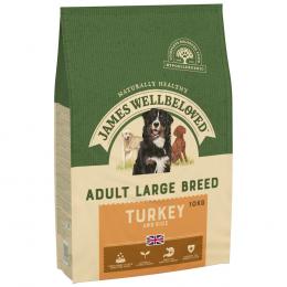James Wellbeloved Adult Large Breed Truthahn & Reis - Sparpaket: 2 x 10 kg