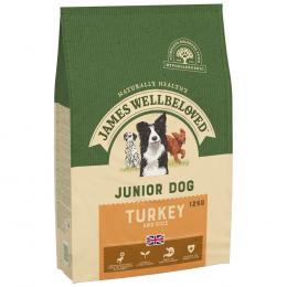 James Wellbeloved Junior Dog Hypoallergenic Truthahn & Reis - Sparpaket: 2 x 12 kg