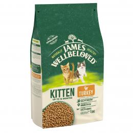James Wellbeloved Kitten Truthahn & Reis - Sparpaket: 2 x 1,5 kg