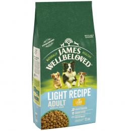 James Wellbeloved Lamm & Reis Light - 12,5 kg