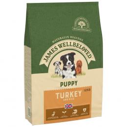 James Wellbeloved Puppy Dog Hypoallergenic Truthahn & Reis - Sparpaket: 2 x 12 kg