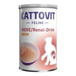 Kattovit Drink Niere/Renal - Sparpaket: Ente (24 x 135 ml)