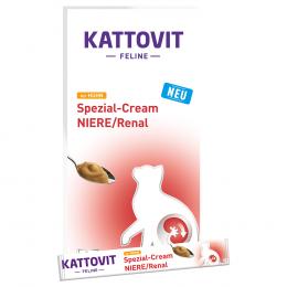 Kattovit Spezial-Cream Niere/Renal - Sparpaket: Huhn (66 x 15 g)