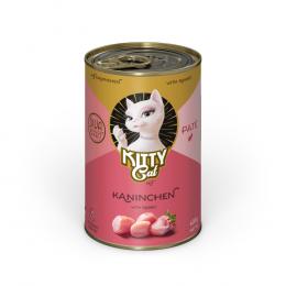 KITTY Cat Adult Pate 24 x 400 g - Kaninchen